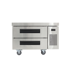 Stainless Steel 2 Drawer American Style Chef Base Refrigerator