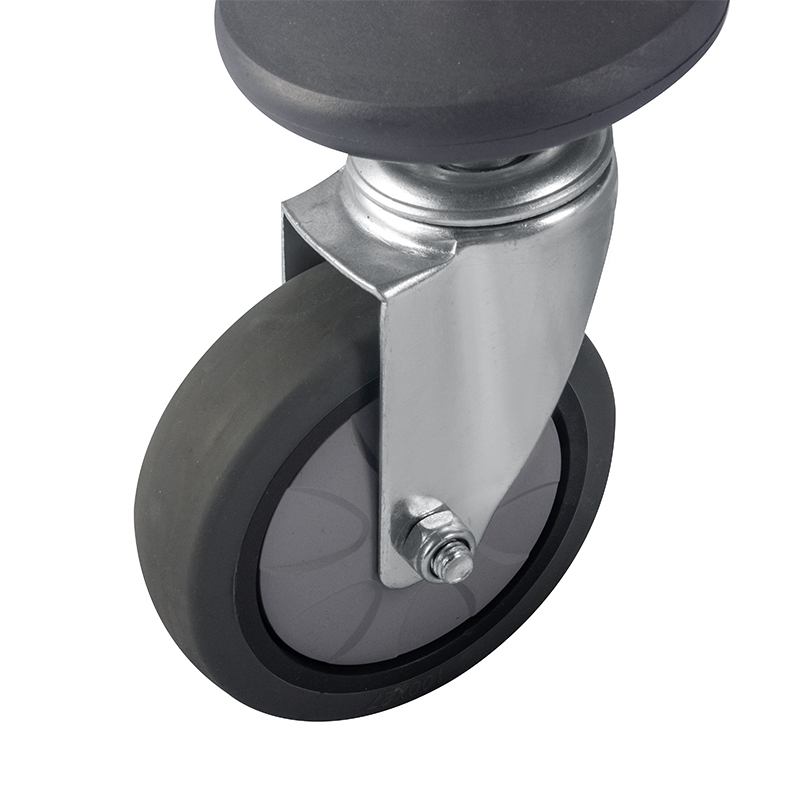 European Style 3 Tiers Dinning Cart with Wheels for Restaurant