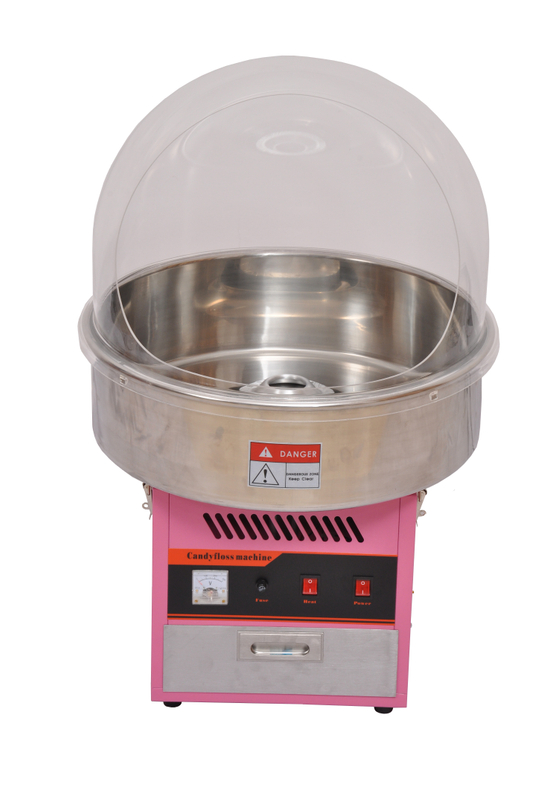 Professional Commercial Cotton Candy Machine with High Output Sugar Spinner