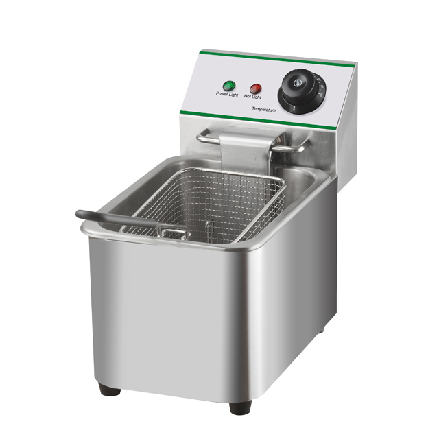 4L Single Basket Stainless Steel Electric Fryer 