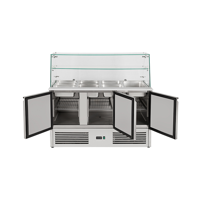 SALADETTE S-900CG - Professional Grade Saladette with R290 Eco Option & Easy-Clean Design