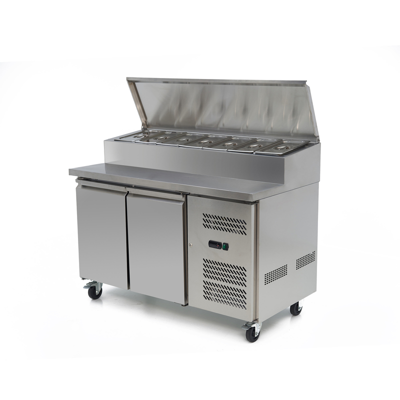 2000mm European Type Sandwich Counter Ventilated Prep Counter