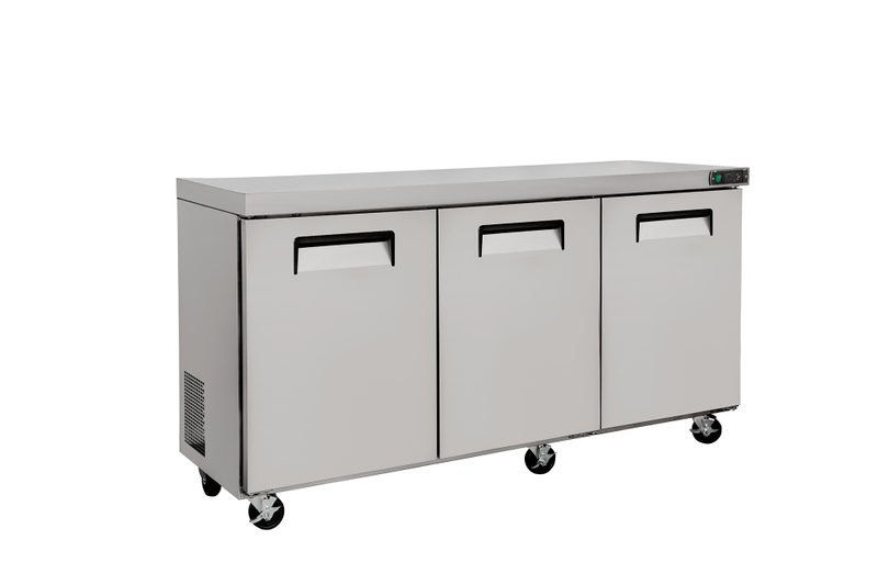 72 Inch Commercial Stainless Steel Under Counter with Solid Door