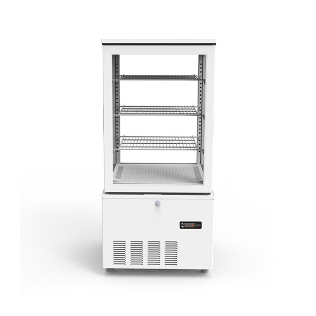 4-Layer Commercial Display Four Side Glass Showcase