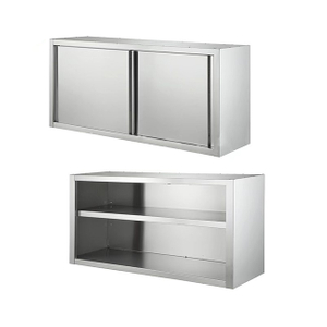 Wall-mounted Type Stainless Steel Cabinet with Open Design