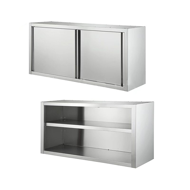 Wall-mounted Type Stainless Steel Cabinet with Open Design