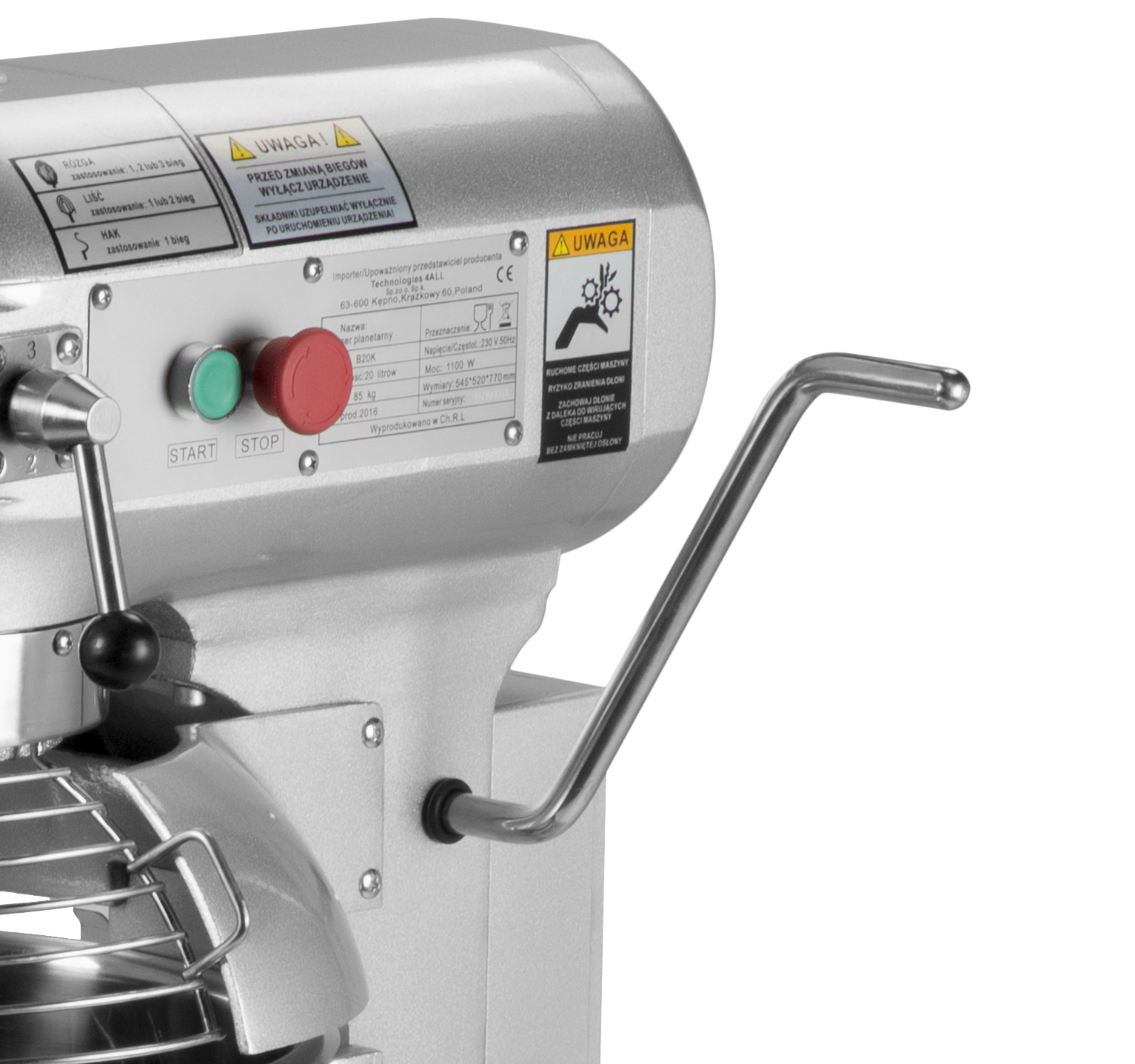 Commercial Use High Quality Stainless Steel Planetary Food Mixer BJ Serie