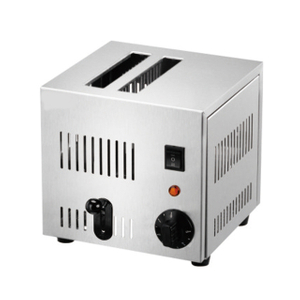 Premium Stainless Steel Toaster with Wide Slots Modern Design