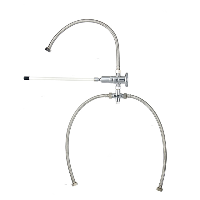 Stainless Steel Knee Opera Ted Hand Washbasin for Restaurant