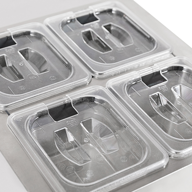Refrigerated Topping Unit RTR Holds 8 X 1/6 Pans (Included)