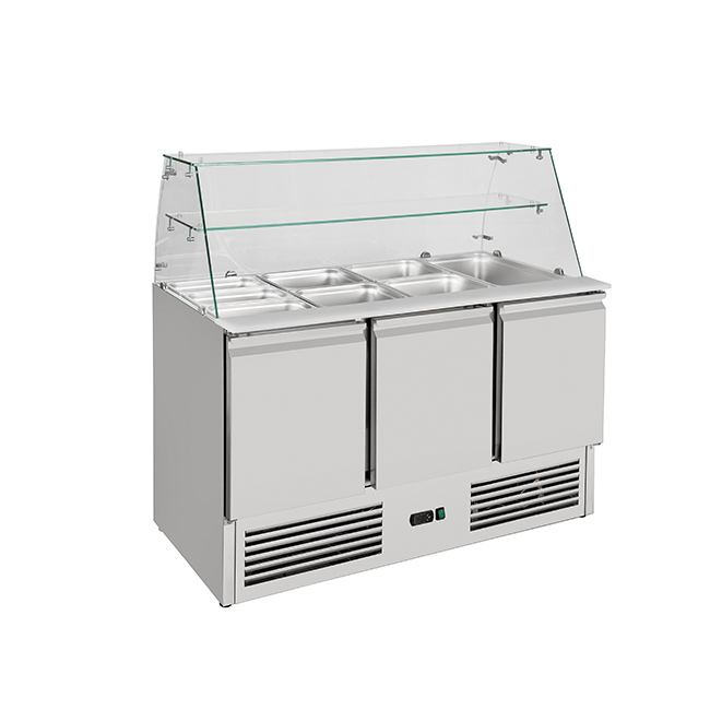 SALADETTE S-900CG - Professional Grade Saladette with R290 Eco Option & Easy-Clean Design