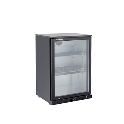 Commercial Glass Hinged Door Back Bar Cooler with Glass Door