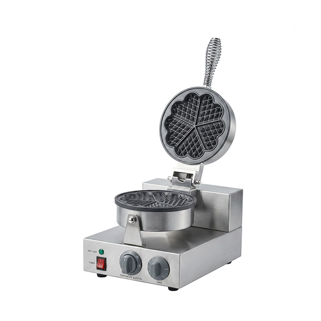 Dual-Plated Professional Waffle Maker Simultaneous Cooking