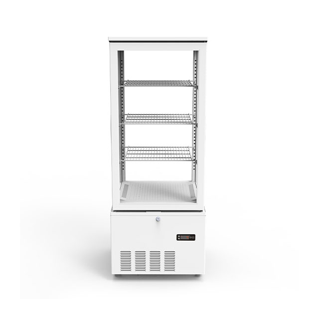 Commercial Display Four side glass showcases