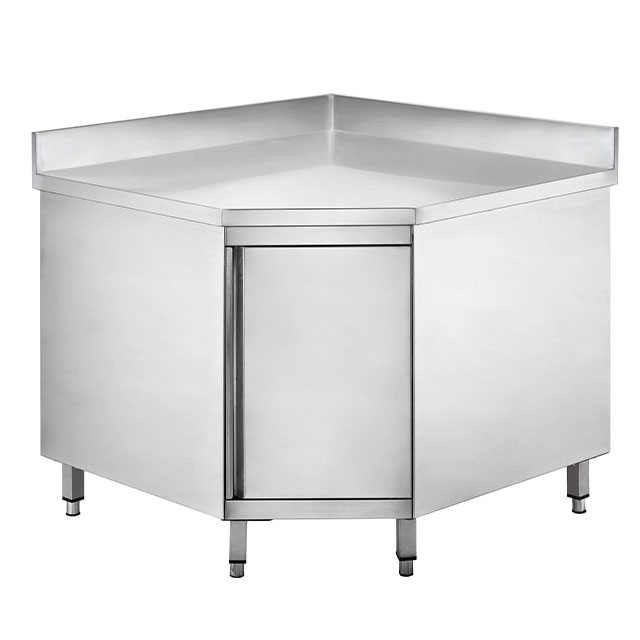 Neutral stainless steel Commercial Kitchen cabinets