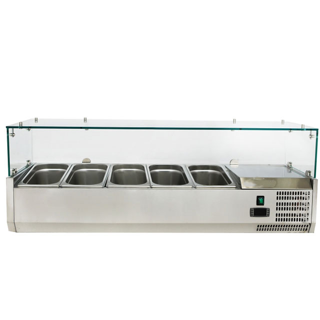 European type VRX refrigerated topping unit