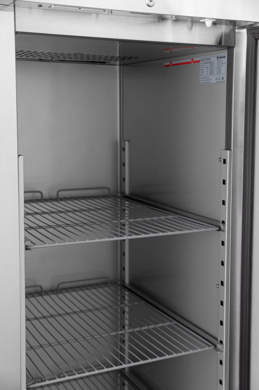 Energy efficiency class A Upright refrigerator cabinet for kitchen equipment