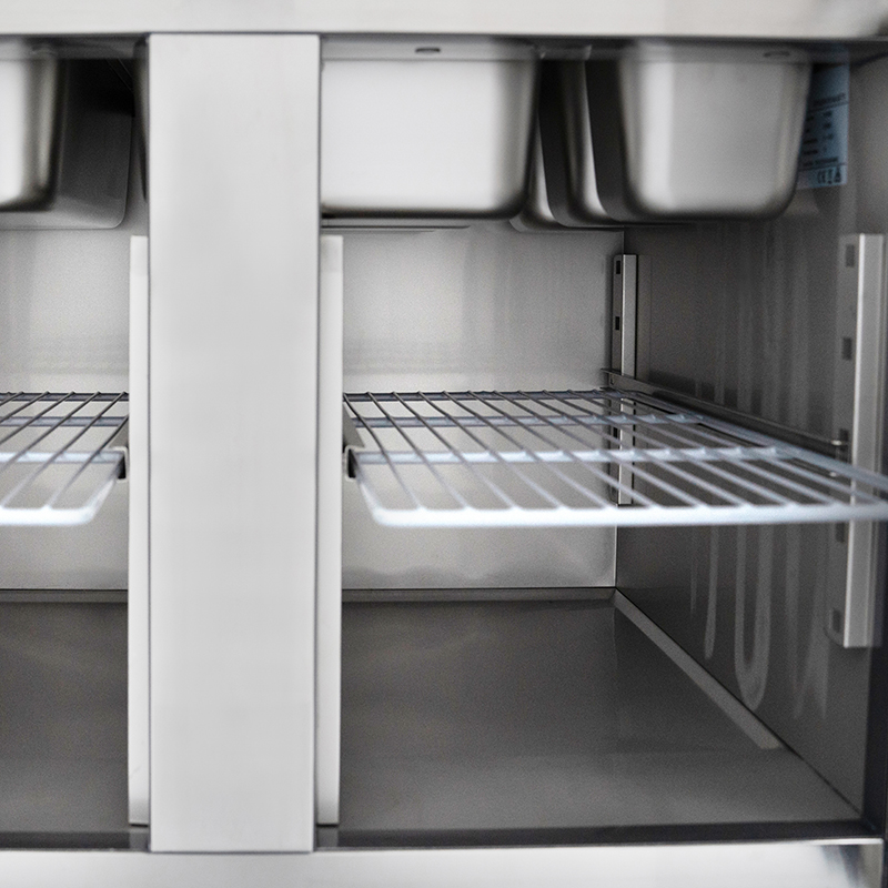 CE Commercial Stainless Steel Saladette Counter