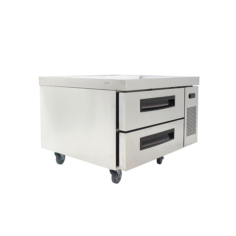 Stainless Steel 2 Drawer American Style Chef Base Refrigerator