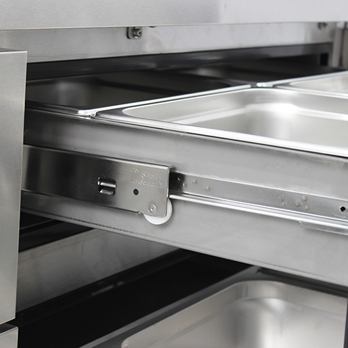 72'' Inch Commercial Chef Base Refrigerator Storage Cabinet