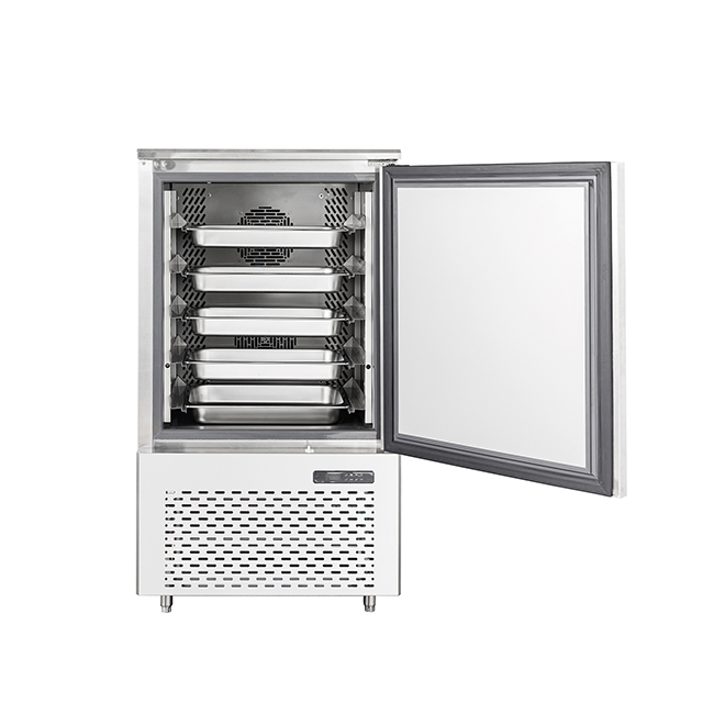CE Certification 10GN trays Blast Chiller with fan-cooling