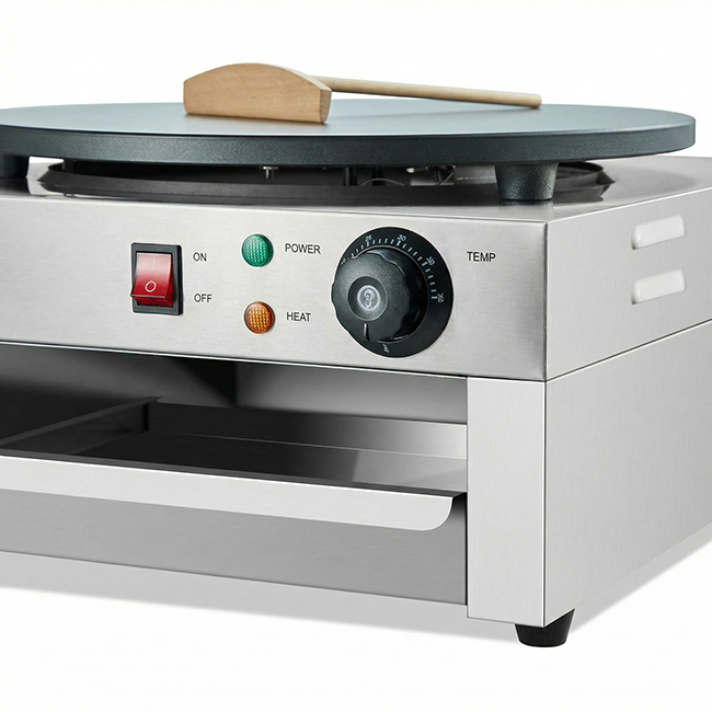 Commercial Electric Crepe Maker Serve Consistent, Delicious Crepes in Seconds
