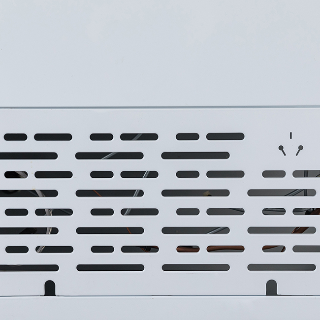 Commercial Freezer with Lockable Glass Lid