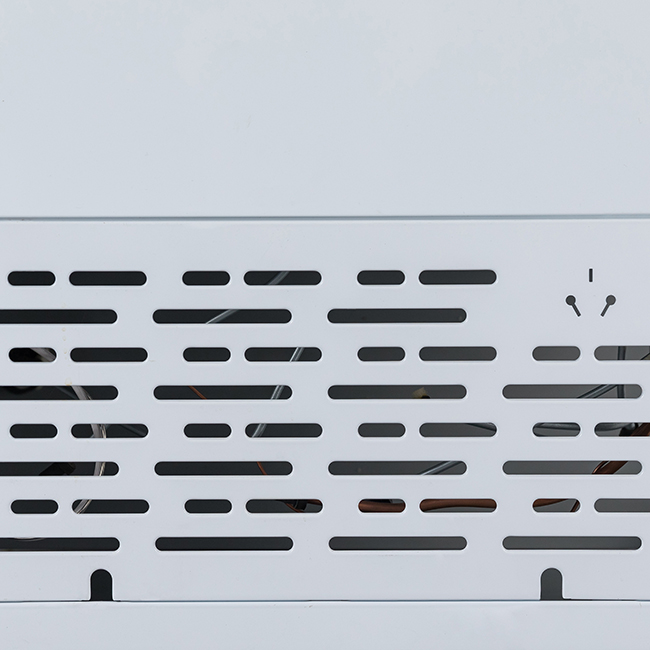 Commercial Freezer with Lockable Glass Lid