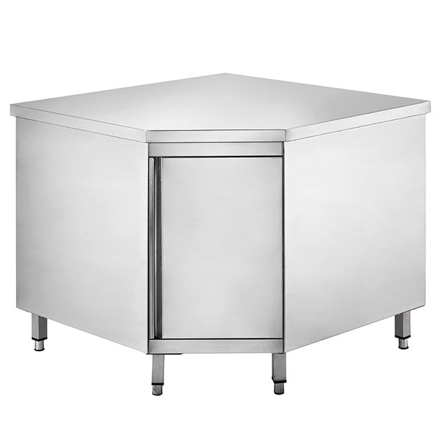 Neutral stainless steel Commercial Kitchen cabinets