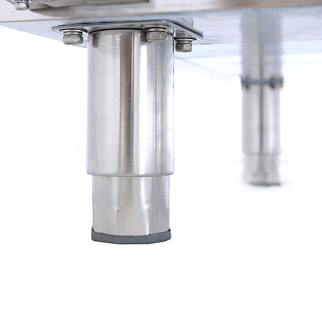 Worktable top SS commercial GN counter chiller with backsplash