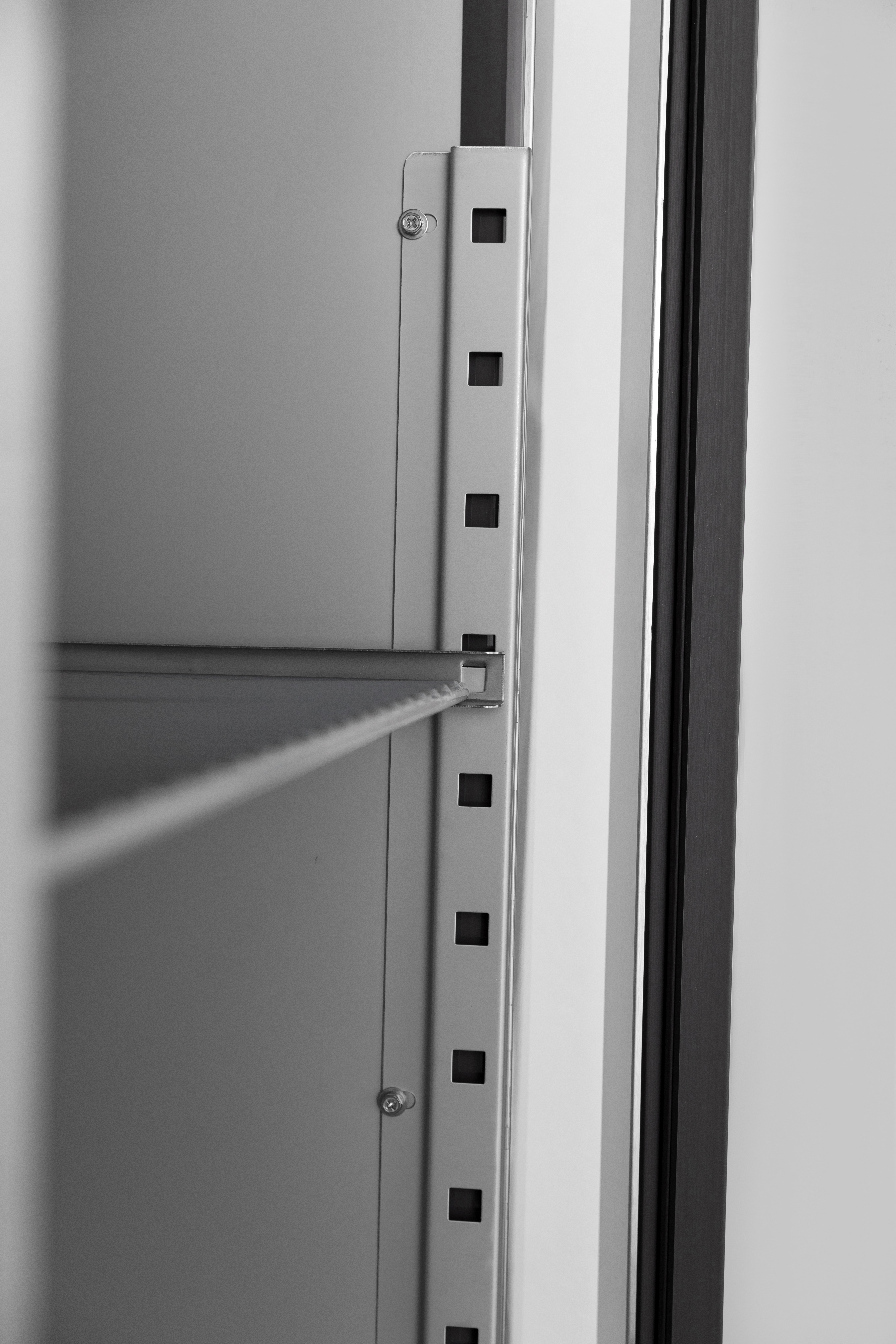 Energy efficiency class A Upright refrigerator cabinet for kitchen equipment