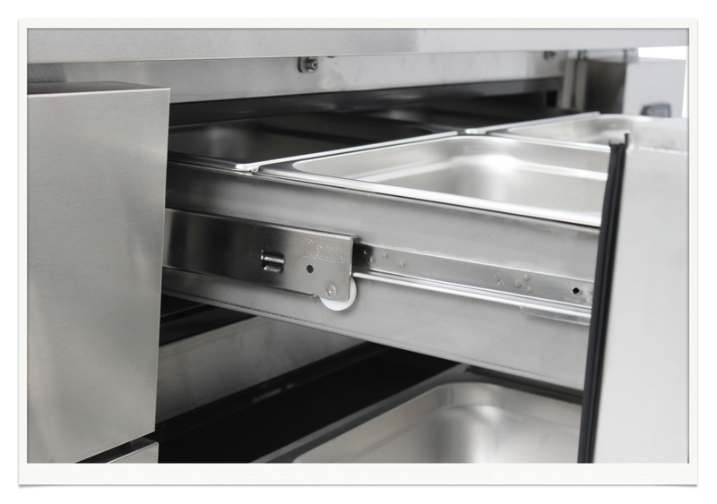 36" 2-Drawer Refrigerated Chef Base: Maximize Kitchen Efficiency