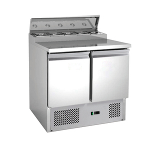  Stainless Steel PS-200 Refrigerated Saladette Counter-240L Capacity