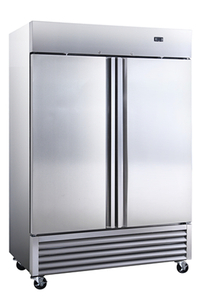 1300L Commercial Reach-in Refrigerator with Solid Doors with ETL Certification