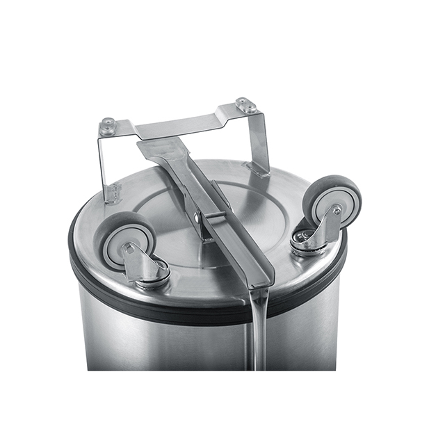 Cylinder Stainless Steel Garbage Bin