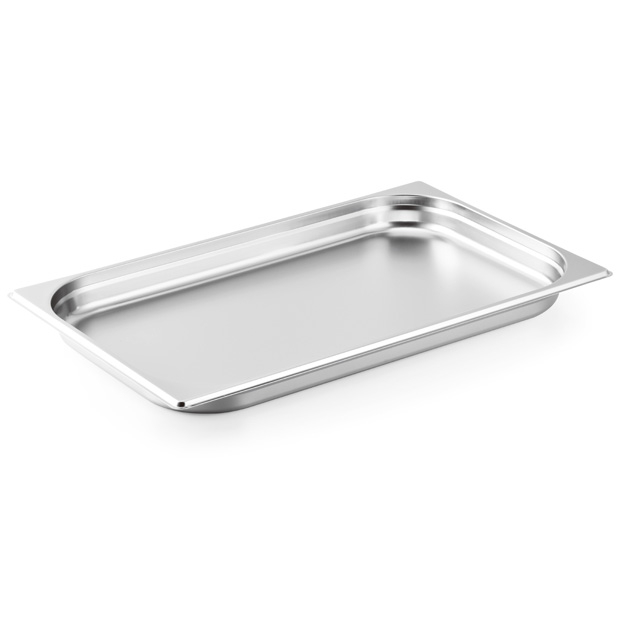Sleek Handleless Stainless Steel Gastronorm Pan 