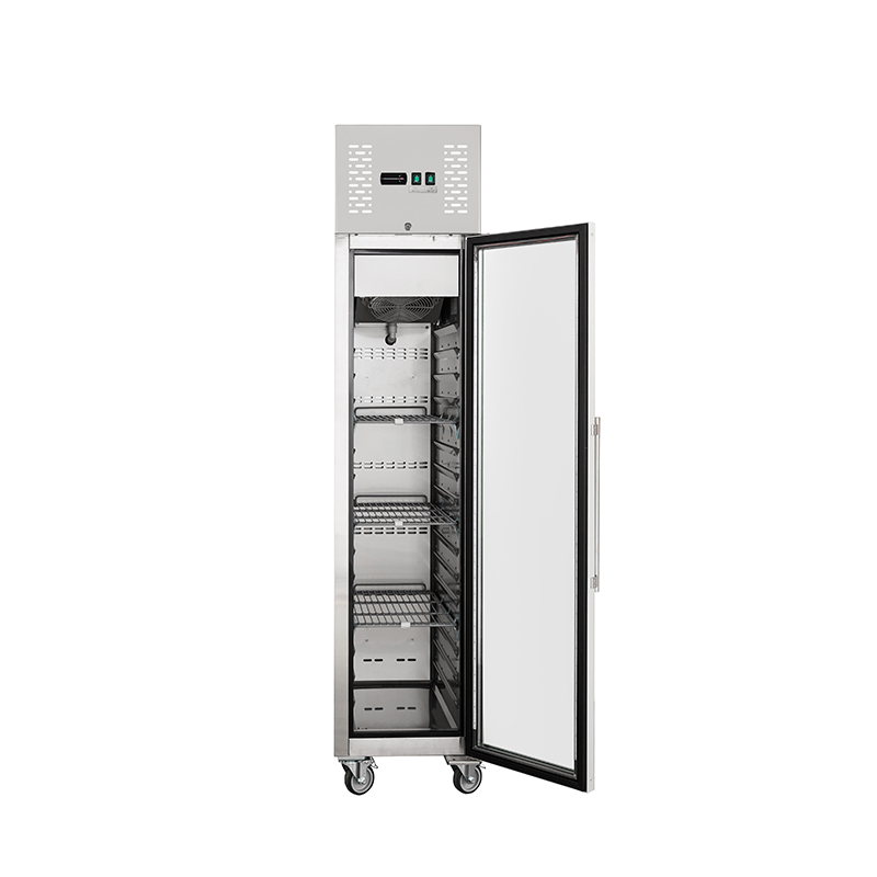 Single Door Slim Type Upright Cabinet for Kitchen Use