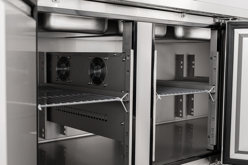 2500mm GN Pan Compatibility Preparation Tables for Efficiency