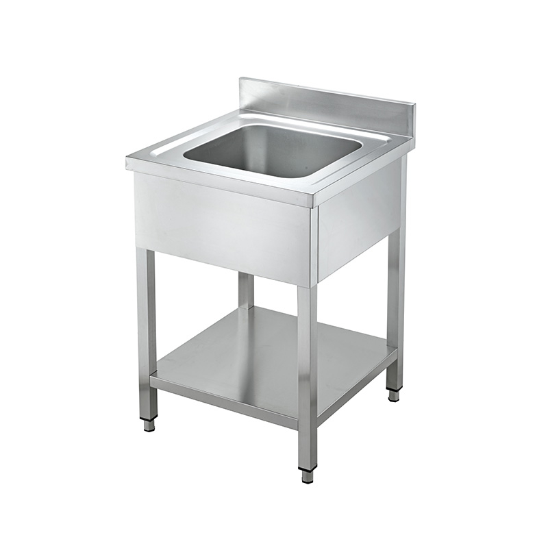 Commercial Single Basin Stainless Steel Sinks for Restaurant