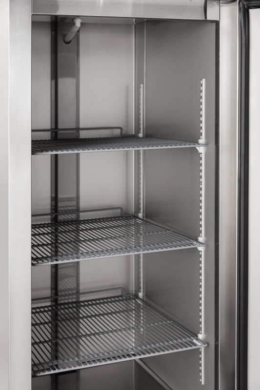 Upright Freezer American Style, Glass Door, Commercial Use