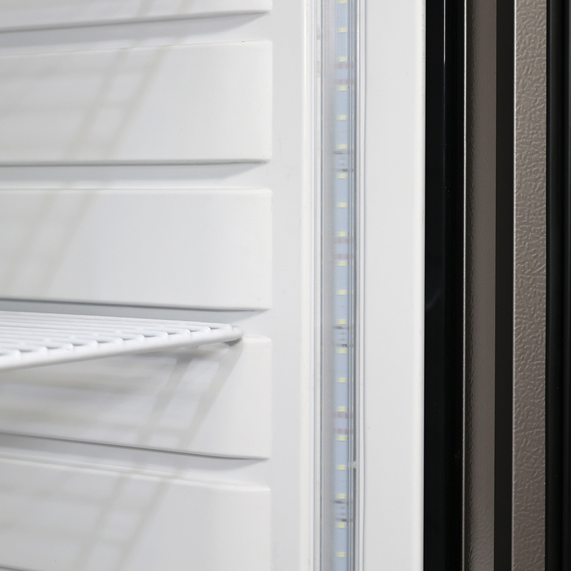 European Standard ABS Line Upright Chiller And Freezer with Interior Light