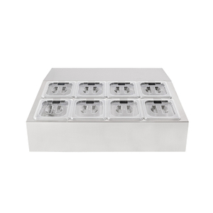 Commercial Refrigerated Topping Unit for American Style Pans