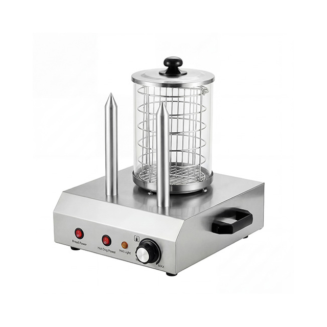 Industrial-Grade Stainless Steel Hot Dog Roller Grill Machine Cooking Equipment