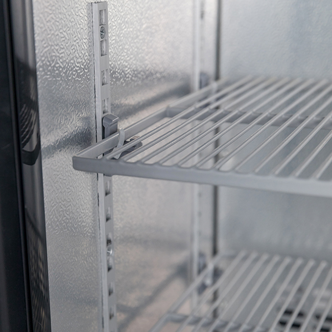 Hinged Glass Door Cooler Automatic Defrost Bar Fridge