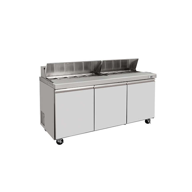 Commercial American-Style Salad Sandwich Prep Table