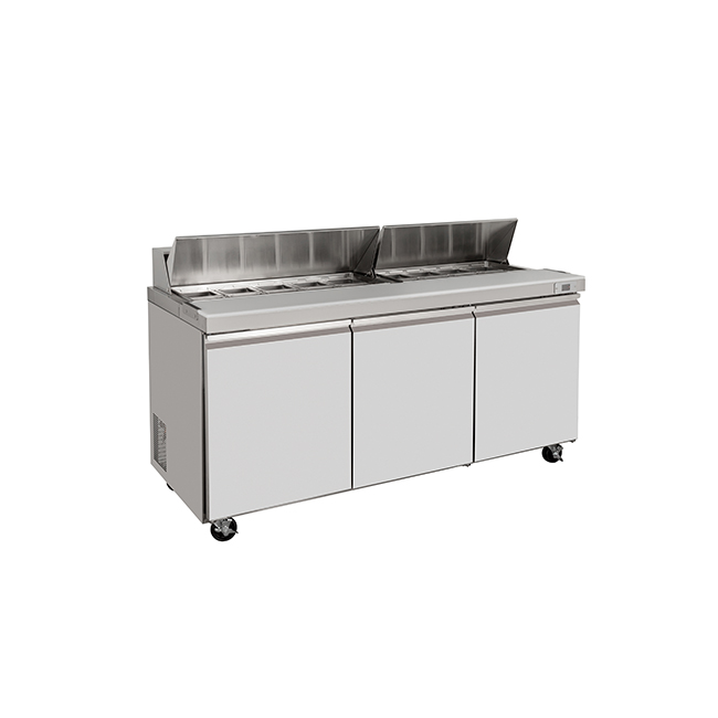 Commercial American-Style Salad Sandwich Prep Table