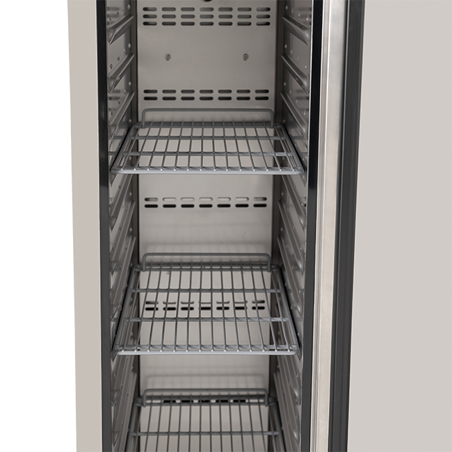 Single Door Slim Type Upright Cabinet for Kitchen Use