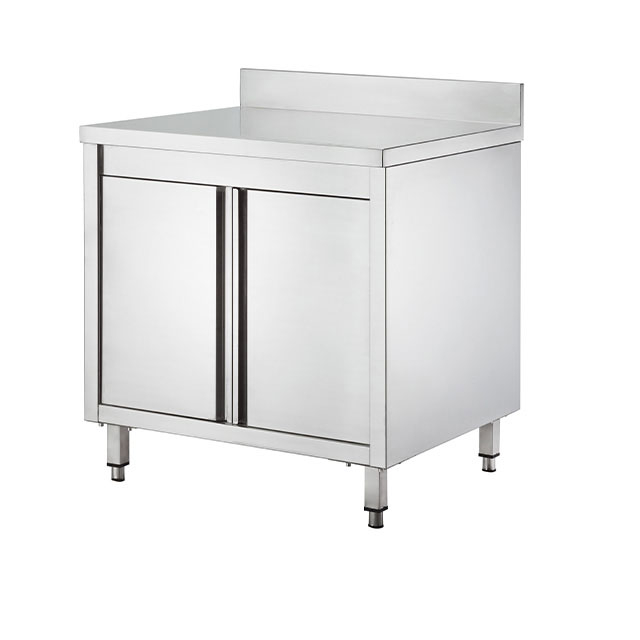 Neutral stainless steel Commercial Kitchen cabinets