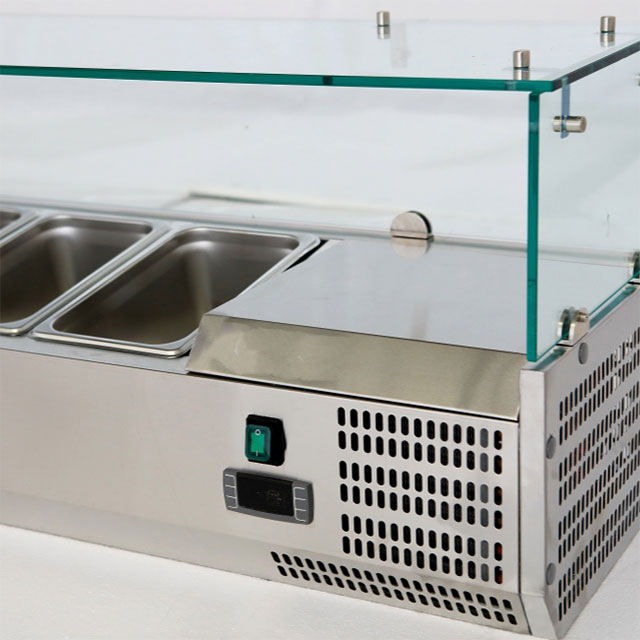European type VRX refrigerated topping unit