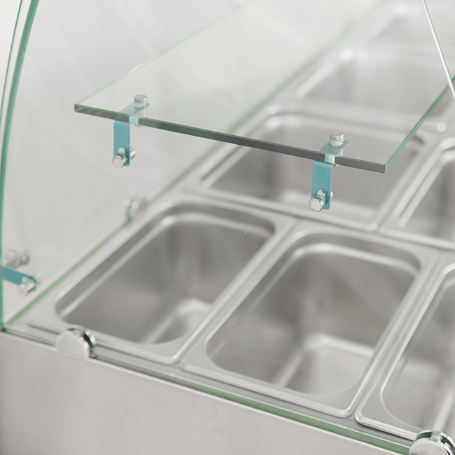 SALADETTE S-900CG - Professional Grade Saladette with R290 Eco Option & Easy-Clean Design